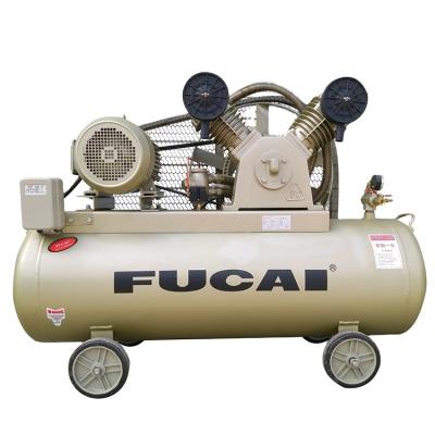 China FUCAI Factory Direct Sale Heavy Duty Belt Driven Portable Oilless Oilless Piston Model 5.5hp FC-0.48/8 Air Compressor for sale