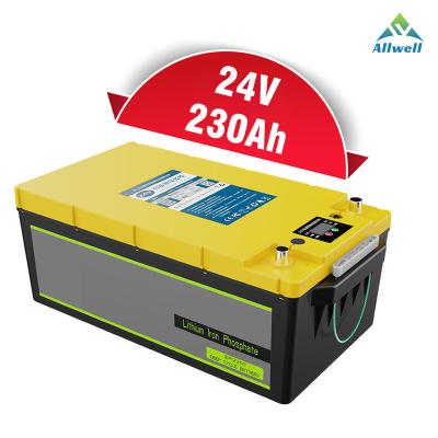 China Home Appliances Customized App Monitoring Low Temperature Start Power Lithium Power Pack Battery 24v 230ah for sale