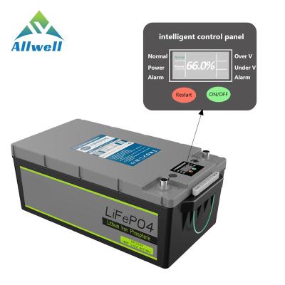 China Custom Home Appliance Smart Home 12v 300ah 400ah Lithium Lifepo4 Battery Pack For Solar System for sale