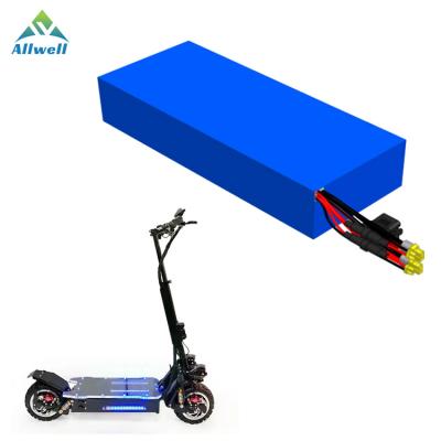 China 72v 60ah max battery pack high discharge current 240a lithium ion toys discharge lithium battery pack for E scooters for sale