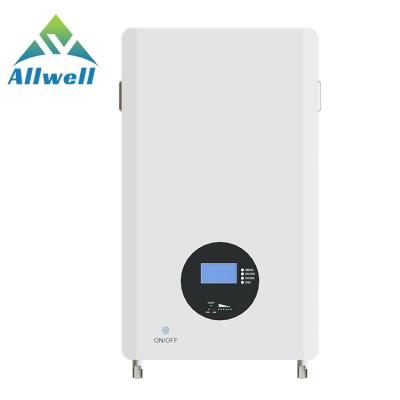 China Wall Mounted Home Appliances 5kwh 48v 51.2v 100ah Lithium Battery Pack Power Energy Storage Lithium Battery for sale