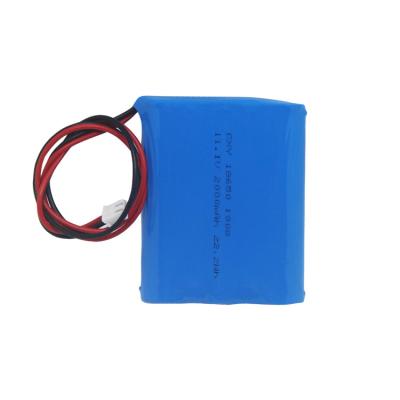 China Toys 18650 2000mAh 11.1V Rechargeable Battery 3S Lithium Ion Battery Offer Free Sample for sale