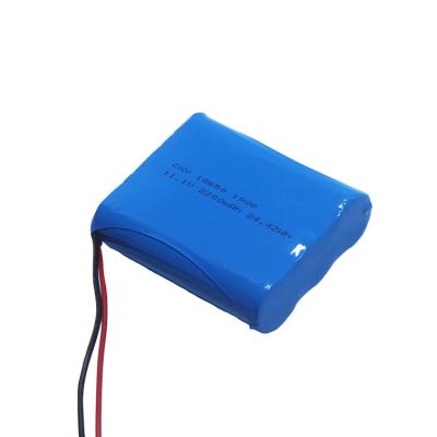 China Toys Lithium Ion Battery Pack 18650 3S 2200mAh 11.1V for Toy and Consumer Electronics for sale