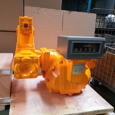 China diesel flow meter, mechanical fuel flow meter 100mm/4