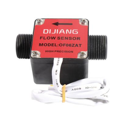 China aichi flow sensor with pulser, flow gauge for high concentration of liquid such as milk, detergent, diesel oil etc. OF05ZAT for sale