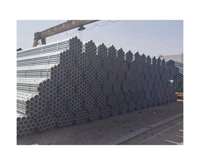 China Round Square Galvanized Iron Gi Pipe Silver Carbon Q235B Steel ODM for sale