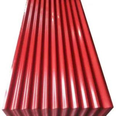 China T TYPE Wave Tile Ppgi Roofing Sheet Color Coated Roof Sheet With Coating Z30-Z40 for sale