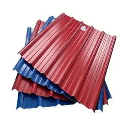 中国 White Ppgi Roofing Sheet Aluzinc Coil Corrugated Roof Sheet Prepainted gi roofing sheet 販売のため