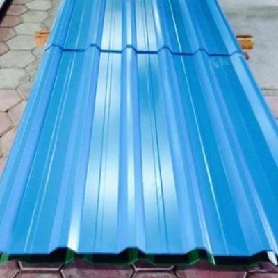 China DX51D Grade Mid Hard PPGI PPGL Roofing Sheet Back 5-25um Paint Thickness for Long-Lasting and Durable Roofing for sale