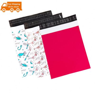 China Recyclable Fee Poly Free Shipping Cute Mailer For Gifts Packaging Colorful Polly Mailer For Postal for sale