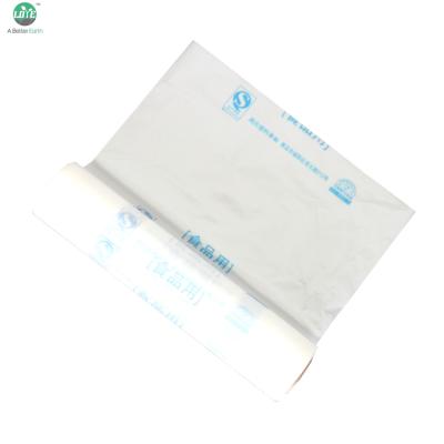 China Fruit Custom Printed Supermarket Clear Plastic Sachets Biodegradable Food Packaging Bags On Roll for sale