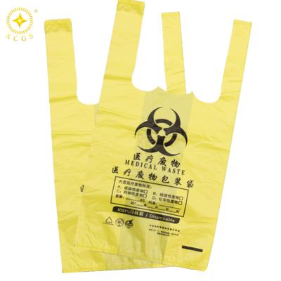 China Good Quality Custom Size Plastic Disposable Medical Food Waste Bag Eco - Friendly Packaging Bags for sale