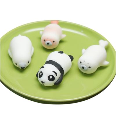 China Cute Mini Animal Toys Kawaii TPR Mochi Cute Animal Soft Toys Relaxation Squishy Squishy Squishy Animals Toys For Kids for sale