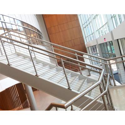 China Modern Staircase Fencing Stainless Wire Rope Fittings Cable Railing Deck Fence for sale