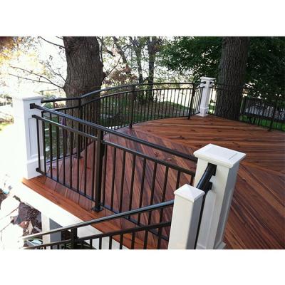 China Modern Aluminum Railing / Balustrade / Balustrade / Fence For Outdoor Or Balcony Surface Painted for sale