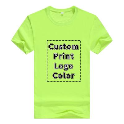 China cheap high quality Anti-wrinkle custom printed t-shirts no minimum to customize your own design t-shirt for sale