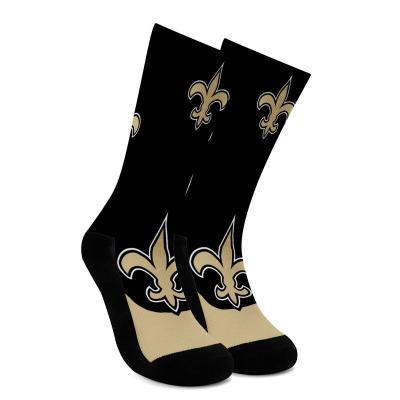 China 2022 new design QUICK DRY NFL football socks 32 teams socks custom sublimation printing football nfl socks for sale