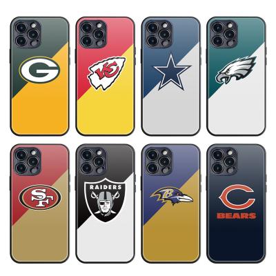 China Custom Anti-drop American Football Team Designer NFL Phone Case For Phone 13Pro Max XR XS 12mini 11Plus for sale