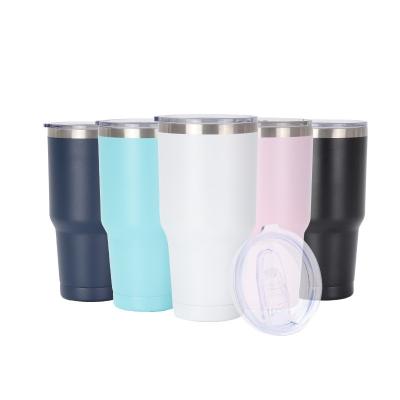 China PORTABLE 30oz 900ml Colorful Stainless Steel Double Wall Vacuum Insulated Cold And Hot Tumbler Mug Vehicle-Borne Drink Cup for sale