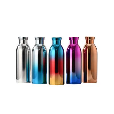 China PORTABLE electroplating process adopted 500ml stainless steel sports water bottle for camping sports for sale