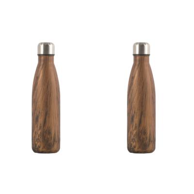 China Wholesale 500ml PORTABLE Double Wall Stainless Steel Cola Seedy Bottle With Lid Insulated Flask Cola Water Bottles for sale