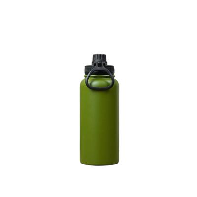 China Wholesale 304 32oz PORTABLE Color Space Single Cup Stainless Steel Vacuum Border Direct Water Bottle for sale