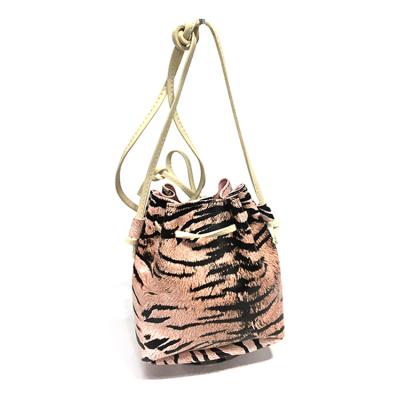 China Newest 2022 Leopard Zebra Pattern Designer HandBag Small PU Leather Cross Branded Fashion Trend Shoulder Handbags - Body Drawstring Bucket Bags for sale