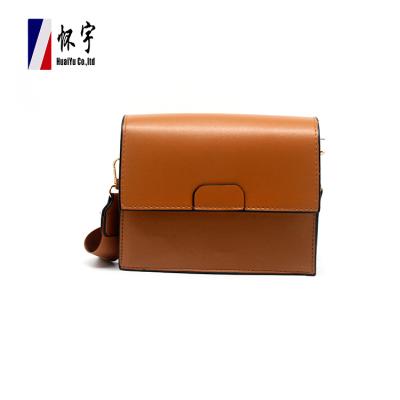 China Fashion Customized Women Small Casual Shoulder Bags Ladies Fashion PU Leather Shoulder Bags Luxury Women Brown Tote Crossbody Bags for sale