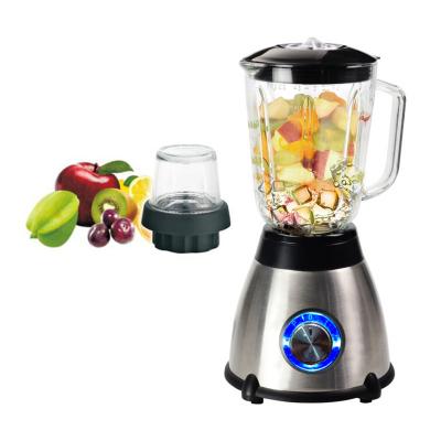 China Multifunctional Amazon Success 2 in 1 Kitchen Baking Appliances Mill Fresh Fruit Juicer Countertop Dry Blender for sale