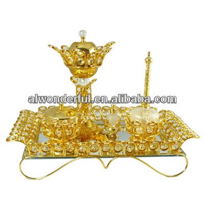 China 2014 Middle East Metal Burner Mirror Tray Sets T144 for sale