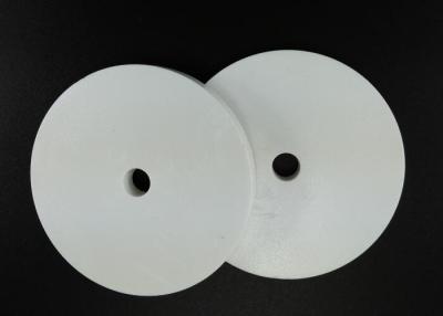 China RAL9003 White Plastic Injection Molding Products , Round Base Washer Shim 5 X 50 mm for sale