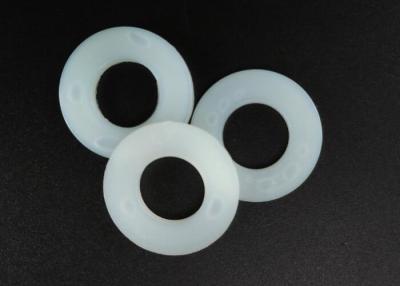 China DIN 125 Plastic Verbindingsstukwasmachines de Witte Nylon Vlakke Wasmachines van 20,5 X 10 X 2 mm Te koop