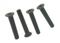 China Tornillo de máquina principal avellanado tornillos plásticos del negro de la impulsión de M4 Phillips en venta