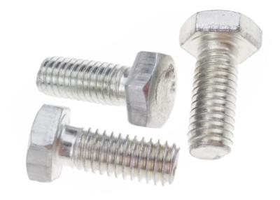 China M6 Standard Hex Cap Screws Bolts DIN 933 Steel Nickel Fastener for sale