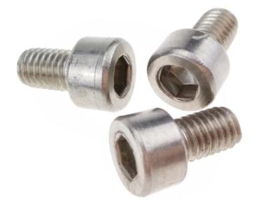 China 304 Stainless Steel Cap Screws Hexagon Socket Head M6 Standard Fastener for sale