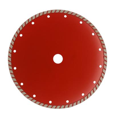 China Cutting Granite Diamond Turbo Saw Blade 9 Inch 230*h7*1.8*2.6*22.23mm Cold Press For Cutting Concrete And Granite Marble Brick for sale