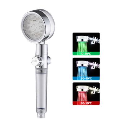 China With Diverter Filtered Hand Held Rainfall Shower Head Set With Hand Grip Sets Faucets High Pressure for sale