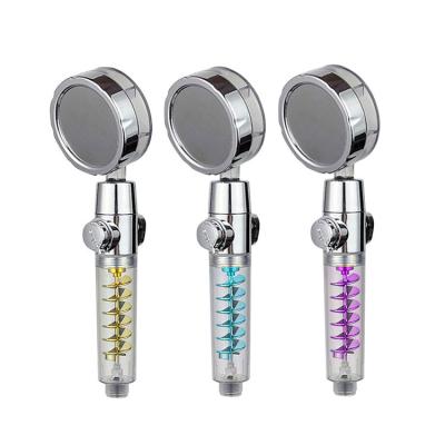 China Wholesale Best Quality High Pressure Water Fan Switch Factory Turbo Saving Handheld Shower Head Without Shower Head for sale