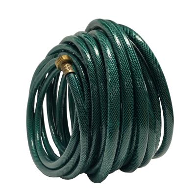 China Adjustable Flexible Outdoor PVC Garden Water Hose PVC Lawn Flower Hose With Connector for sale