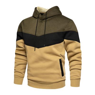 China Anti Shrink Men Color Block Fashion Sweater Autumn Winter Casual Sports Tops Clothes Mens Hoodie for sale