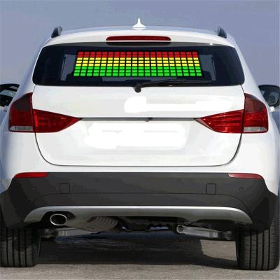 China Waterproof+Eco-friendly 2021 Custom Car Sticker Design Music Rhythm Led Decoration for sale