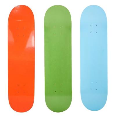 China Adult Custom Full Painted 7 Layers Northeast Maple 8.0 8.25 Inch Skateboard Decks for sale