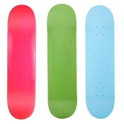 China Adult Wholesale 100% Canadian Hard Maple Painted Skateboard Decks For Skate Board Decks for sale