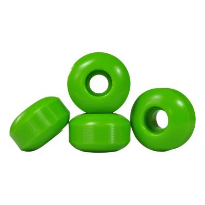 China Wholesale 51x31mm Adult HR 100A Wheels Custom Flat Shape Green Skateboard Wheels for sale