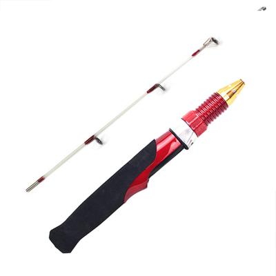 China Two Piece Portable Telescopic Fishing Rod For Shrimp Personal Care Products 50cm 57g Frp Fiber Trolling Rig for sale