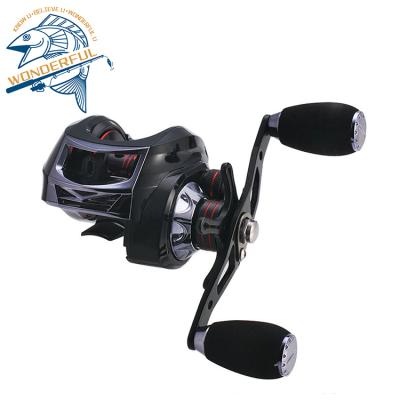 China Wholesale Magnetic Brake CNC Ceramic Spool Straight Guide Ring Fishing Casting Reel for sale