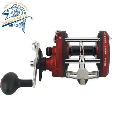 China Hot Sale 12BB Straight Steel Bearing Metal Drive Gear Powerful Copper Slow Pitch Fishing Casting Reel for sale