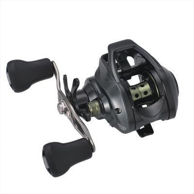 China 7.2:1 Right Black Bottom Moq Casting Reel Left And Right Bait Casting Fishing Reel for sale