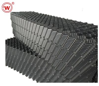 China Factory 305/610mm Width Cooling Tower Fill PVC Material Cooling Tower Infill for sale