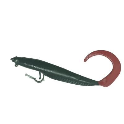 China 4inch 10g 7inch 21.5g Soft Jig Head Lead Lure Pre-rigged Shad Lure Sinking Silicone Fishing Swim Shad 003 for sale